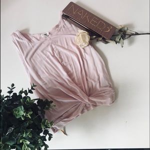 Cropped Pink Tank